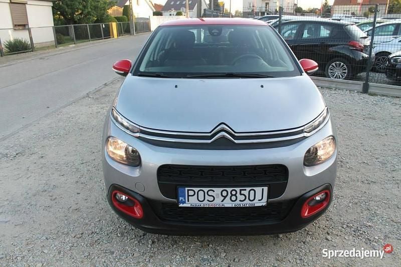 Szary Używany 2020 Citroën C3 Hatchback | 32 900 zł - Obraz 1/4
