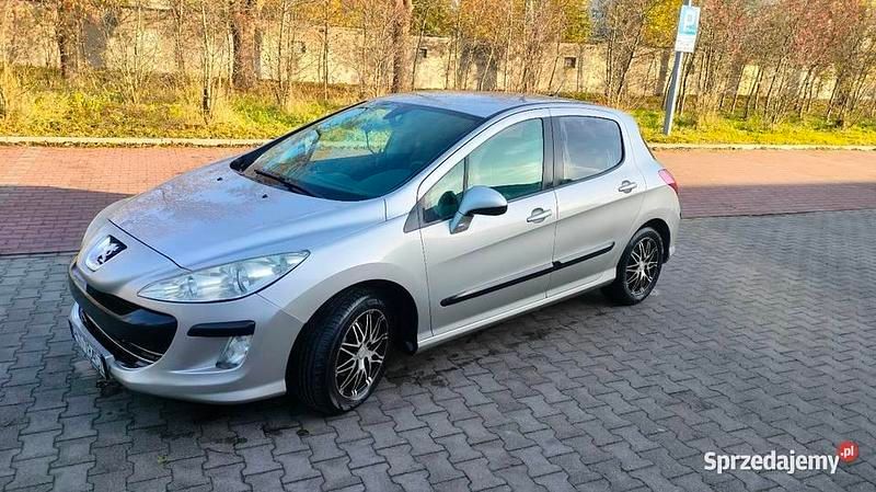 Srebrny Używany 2009 Peugeot 308 Hatchback | 7900 zł (Dobra cena) - Obraz 1/4