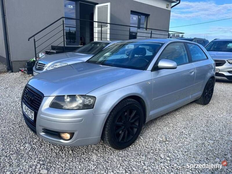 Srebrny Używany 2008 Audi A3 Hatchback | 13 900 zł (Uczciwa cena) - Obraz 1/4