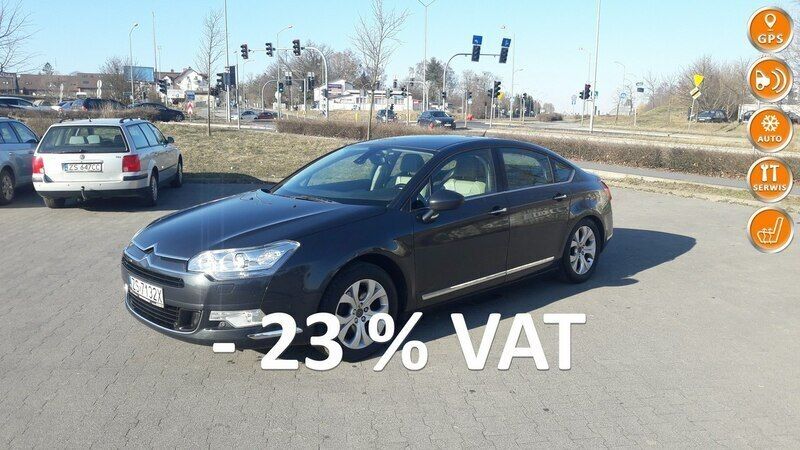 Czarny Używany 2010 Citroën C5 Exclusive Sedan/Limuzyna | 23 999 zł (Uczciwa cena) - Obraz 1/4