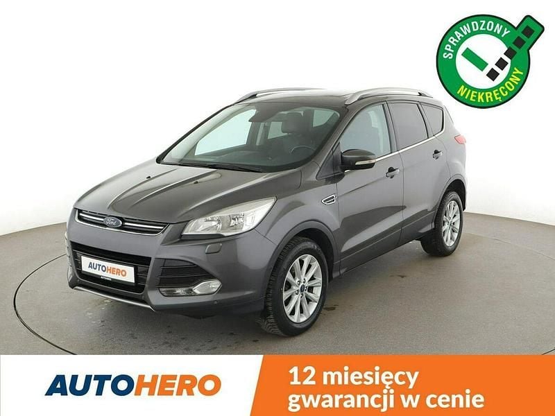 Szary Używany 2016 Ford Kuga SUV | 47 600 zł (Dobra cena) - Obraz 1/3
