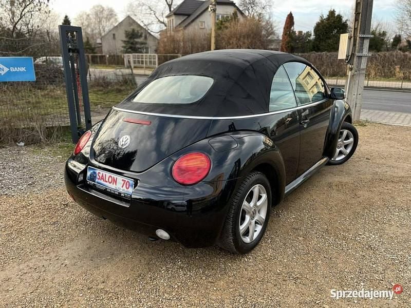 Czarny Używany 2004 VW Beetle Kabriolet | 11 900 zł - Obraz 1/4