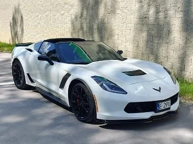 Biały Używany 2019 Chevrolet Corvette Coupe | 199 000 zł - Obraz 1/4