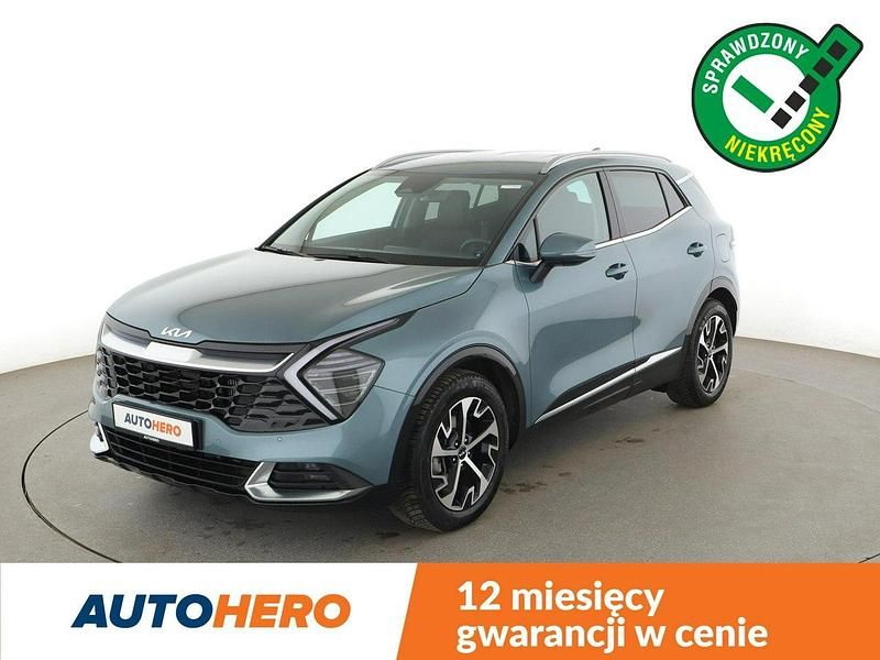 Niebieski (metalik) Używany 2024 Kia Sportage SUV | 130 500 zł - Obraz 1/3