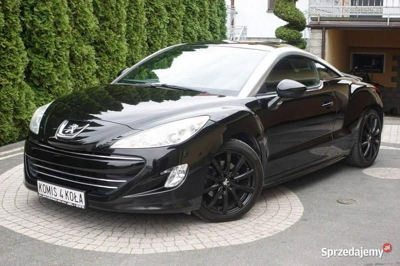 Czarny Używany 2010 Peugeot RCZ Coupe | 24 900 zł (Uczciwa cena) - Obraz 1/4