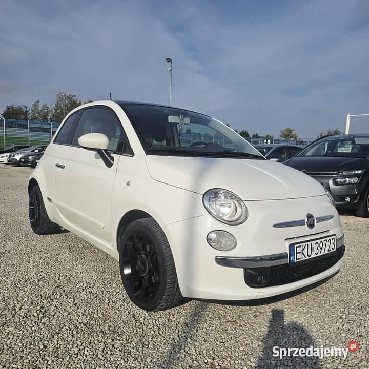 Biały Używany 2014 Fiat 500 | 23 900 zł (Uczciwa cena) - Obraz 1/4