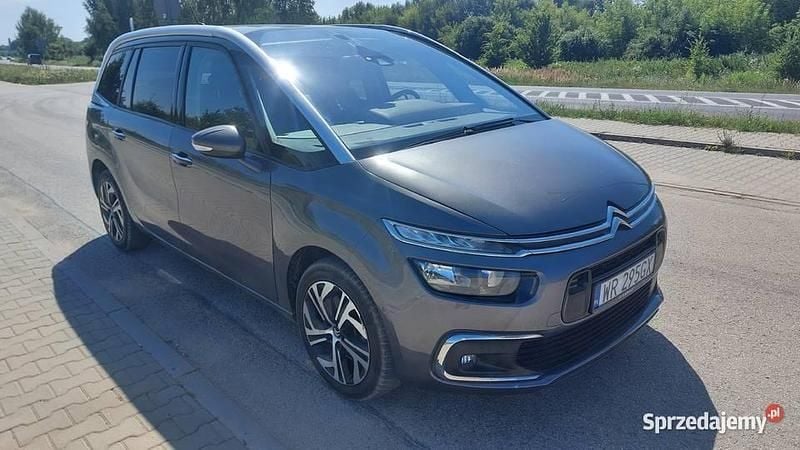 Grafitowy Używany 2017 Citroën Grand C4 Picasso Minivan | 39 999 zł (Uczciwa cena) - Obraz 1/4