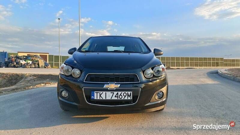 Czarny Używany 2011 Chevrolet Aveo LTZ Sedan/Limuzyna | 19 900 zł - Obraz 1/4