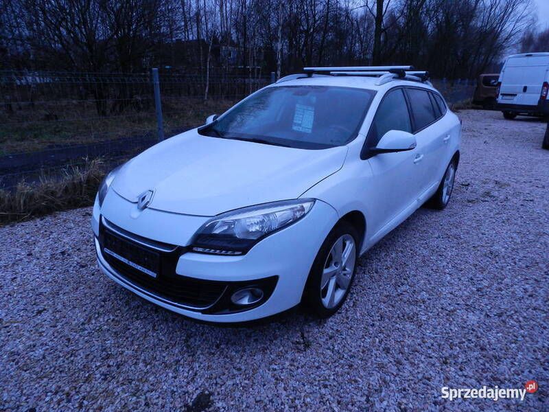 Biały Używany 2012 Renault Mégane GrandTour Kombi | 23 500 zł (Uczciwa cena) - Obraz 1/4