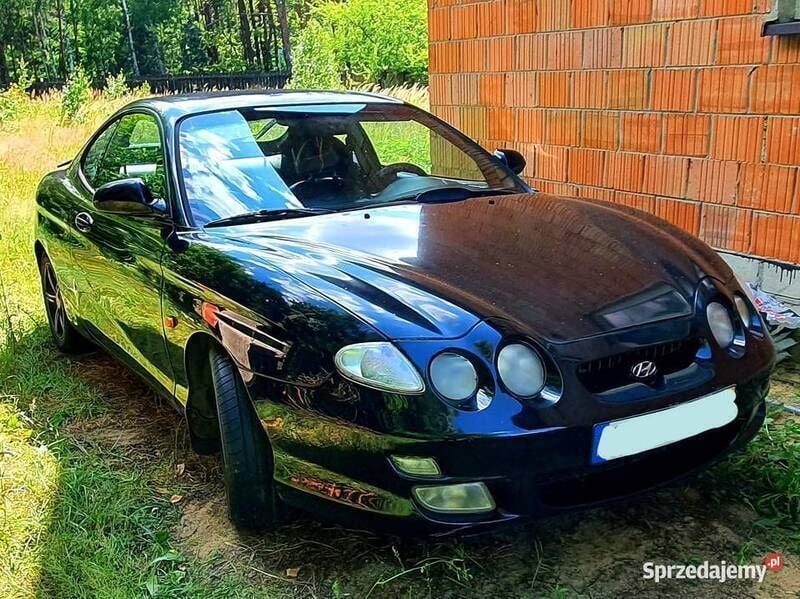 Czarny Używany 2000 Hyundai S-Coupe Classic Coupe | 19 800 zł - Obraz 1/4