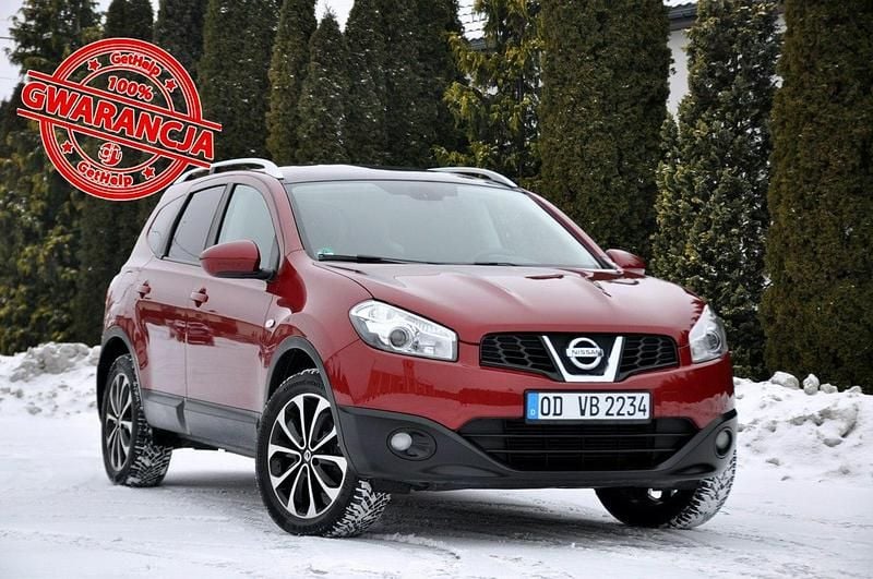Używany Nissan Qashqai +2 110 KM (80 kW) 2010 Bordowy SUV