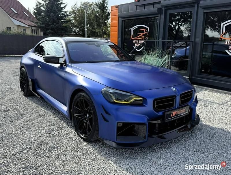 Niebieski (metalik, perła) Używany 2024 BMW M2 Coupe | 329 900 zł - Obraz 1/4