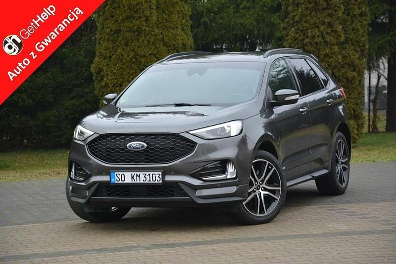 Szary Używany 2019 Ford Edge ST SUV | 99 900 zł (Uczciwa cena) - Obraz 1/4
