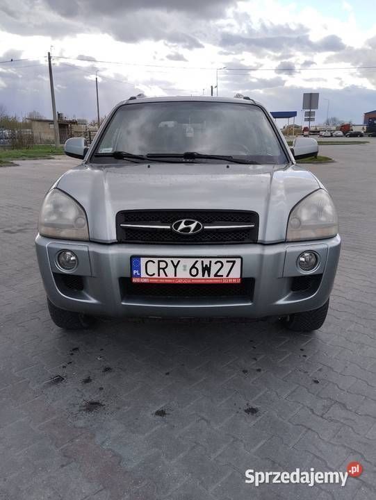 Zielony Używany 2005 Hyundai Tucson SUV | 11 000 zł (Dość drogi) - Obraz 1/4