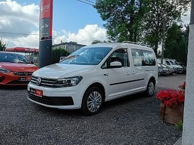 Biały Używany 2019 VW Caddy Maxi Minivan | 79 900 zł - Obraz 1/4