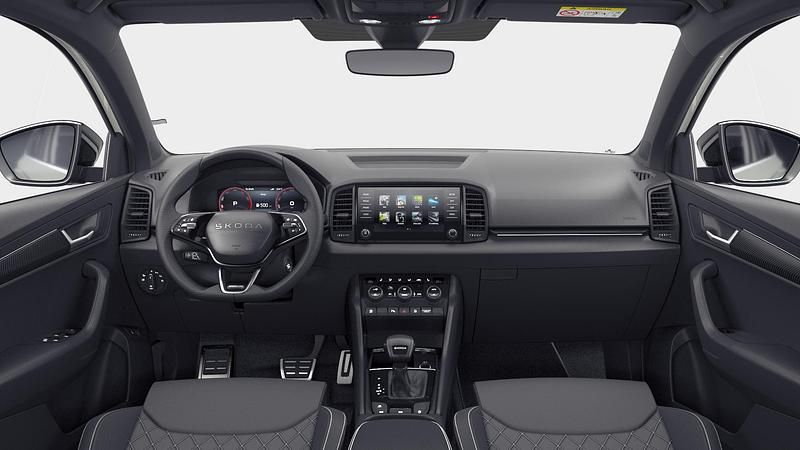 Szary graphite metalizowany Nowe 2026 Skoda Karoq SportLine SUV | 172 700 zł (Uczciwa cena) - Obraz 1/1