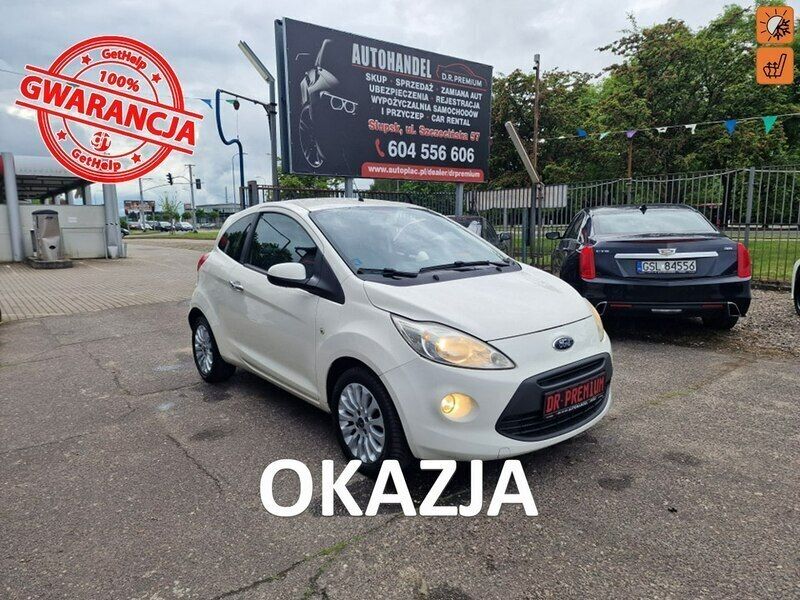 Biały Używany 2011 Ford Ka Hatchback | 11 900 zł - Obraz 1/4