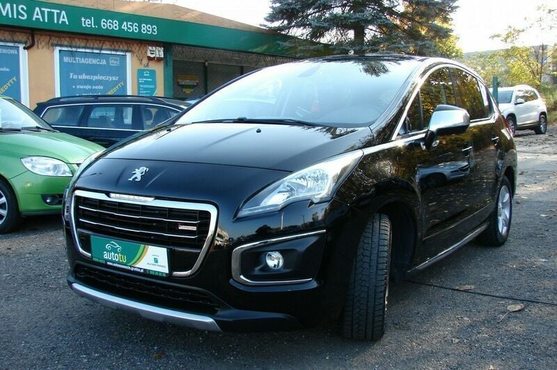 Czarny Używany 2015 Peugeot 3008 Minivan | 39 900 zł (Dobra cena) - Obraz 1/4