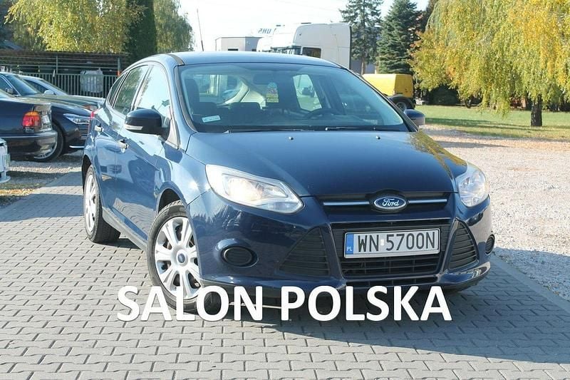 Niebieski Używany 2014 Ford Focus Hatchback | 18 500 zł (Super Cena) - Obraz 1/4