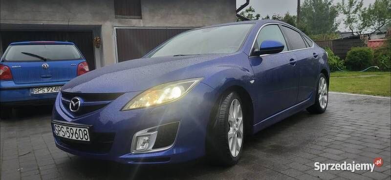 Niebieski Używany 2008 Mazda 6 Hatchback | 14 900 zł (Uczciwa cena) - Obraz 1/4
