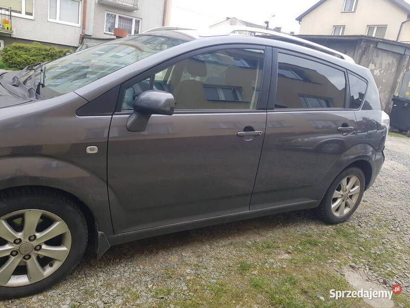 Grafitowy Używany 2007 Toyota Corolla Verso Minivan | 23 900 zł (Dość drogi) - Obraz 1/1