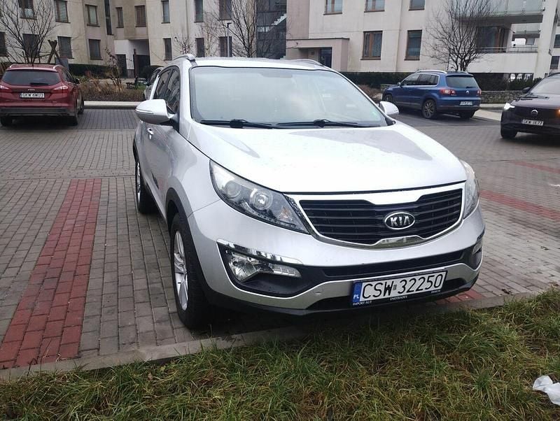 Srebrny Używany 2011 Kia Sportage SUV | 32 000 zł (Drogi) - Obraz 1/4