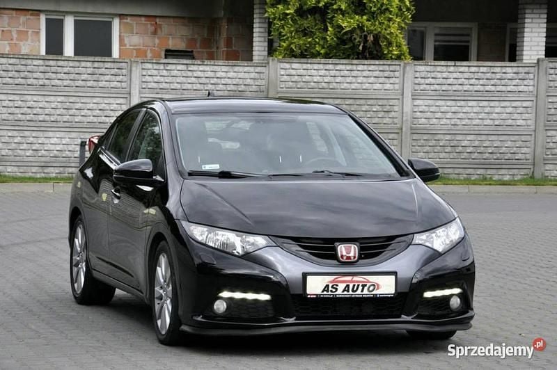 Czarny Używany 2012 Honda Civic Sport Hatchback | 28 900 zł (Uczciwa cena) - Obraz 1/4