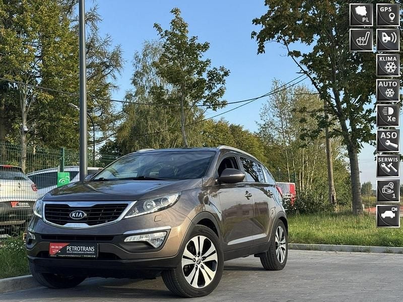 Brązowy (metalik) Używany 2010 Kia Sportage 2 SUV | 1111 zł - Obraz 1/4
