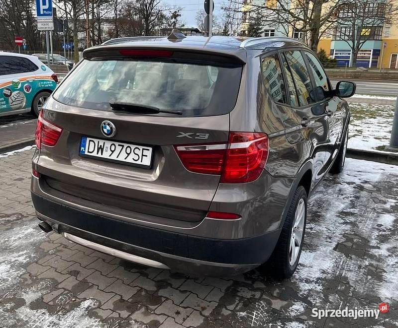 Brązowy Używany 2012 BMW X3 SUV | 50 000 zł (Super Cena) - Obraz 1/4