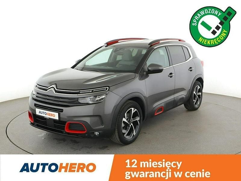 Szary Używany 2019 Citroën C5 Aircross SUV | 51 100 zł (Dobra cena) - Obraz 1/3