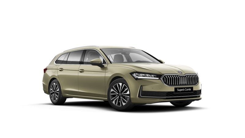 Żółty ice tea metalizowany Nowe 2025 Skoda Superb Selection Kombi | 189 200 zł (Dobra cena) - Obraz 1/4