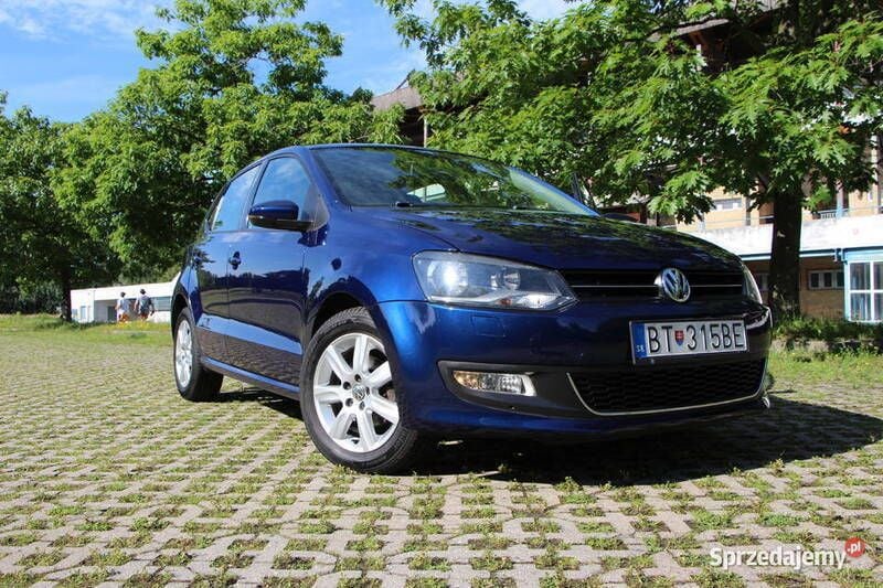 Niebieski Używany 2010 VW Polo Hatchback | 35 600 zł (Dość drogi) - Obraz 1/4