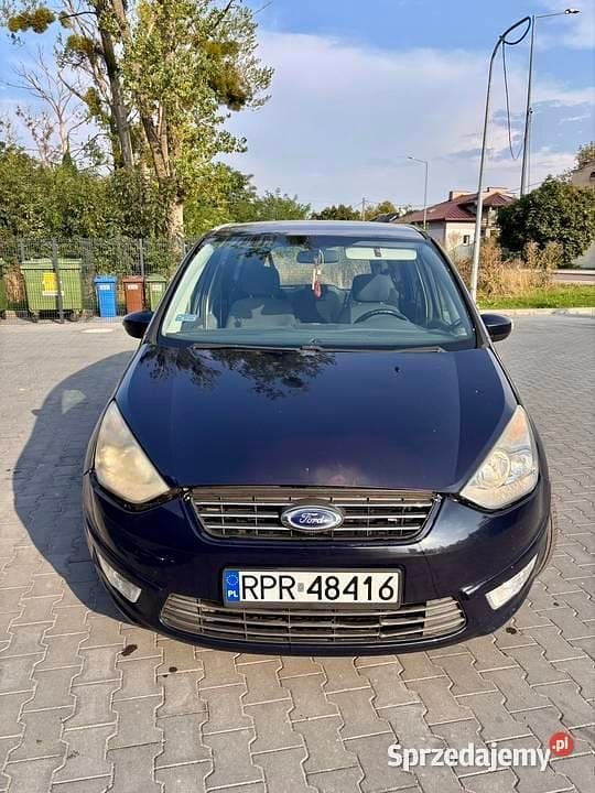 Granatowy Używany 2007 Ford Galaxy Minivan | 15 500 zł (Dobra cena) - Obraz 1/4