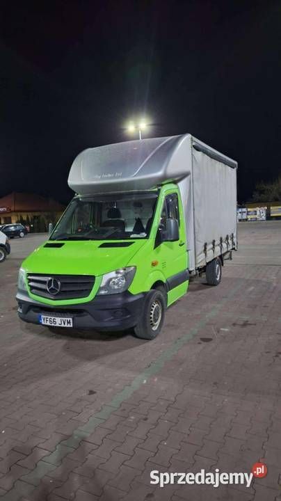 Zielony Używany 2017 Mercedes Sprinter Van | 35 000 zł - Obraz 1/4