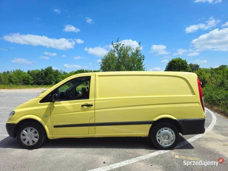 Używany Mercedes Vito 2010 Żółty Van