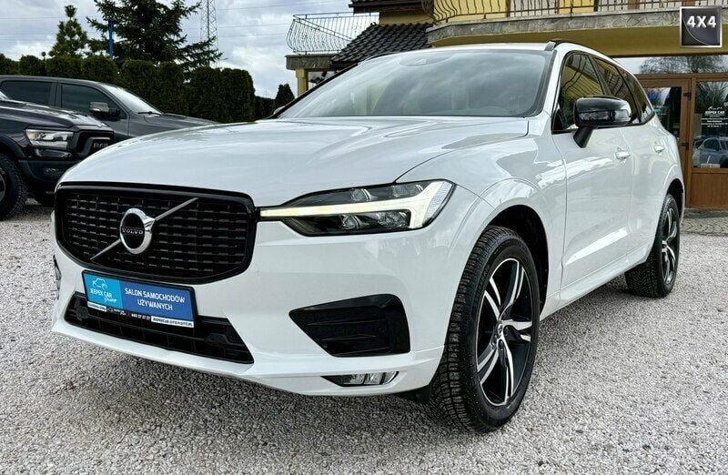 Biały Używany 2021 Volvo XC60 R-Design SUV | 129 900 zł (Uczciwa cena) - Obraz 1/4