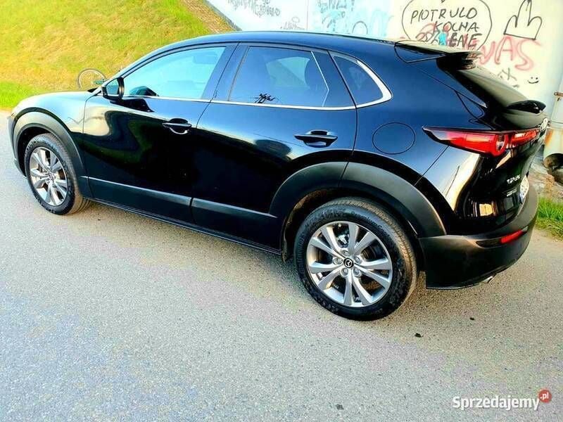 Czarny Używany 2021 Mazda CX-30 SUV | 86 900 zł - Obraz 1/4