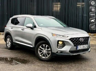 Srebrny (metalik) Używany 2020 Hyundai Santa Fe SUV | 135 000 zł - Obraz 1/4