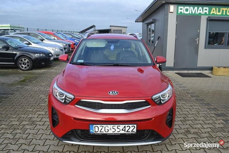 Bordowy Używany 2019 Kia Stonic SUV | 42 900 zł (Super Cena) - Obraz 1/4