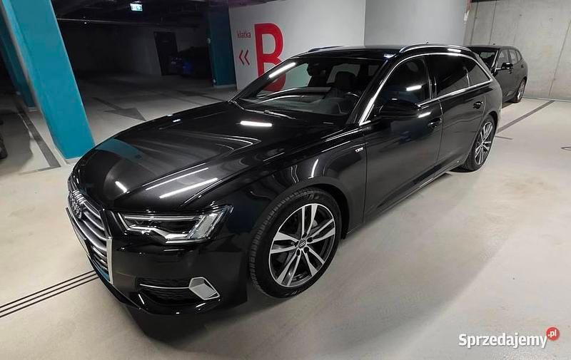 Czarny Używany 2019 Audi A6 S-Line Kombi | 79 900 zł (Dobra cena) - Obraz 1/4