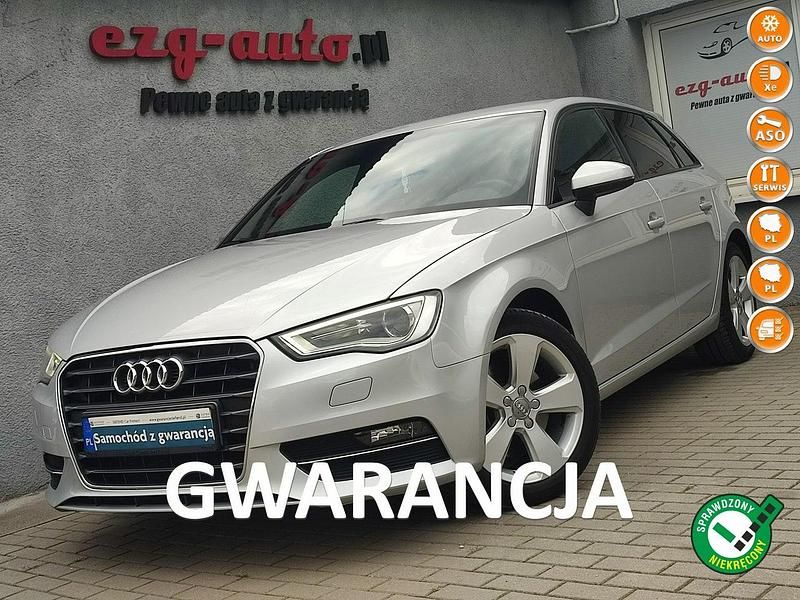 Srebrny (metalik) Używany 2013 Audi A3 Hatchback | 52 000 zł (Dość drogi) - Obraz 1/4