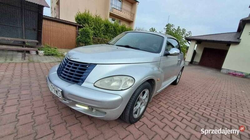 Srebrny Używany 2005 Chrysler PT Cruiser Kabriolet | 6999 zł - Obraz 1/4