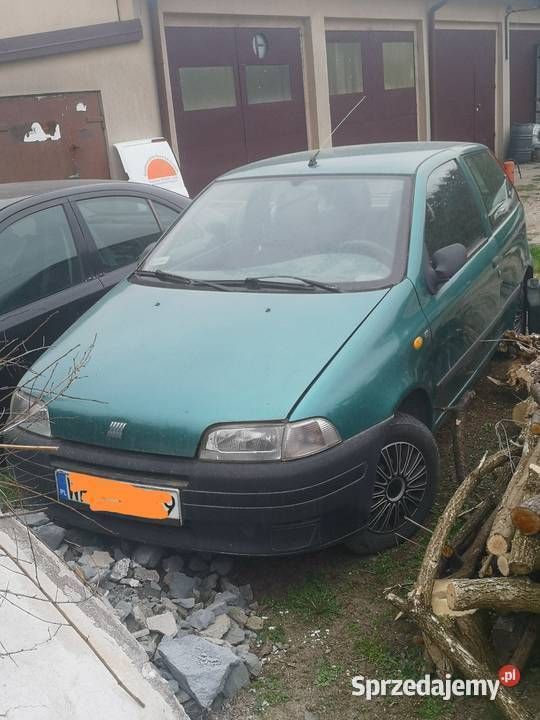 Bordowy Używany 1994 Fiat Punto Hatchback | 3500 zł - Obraz 1/4