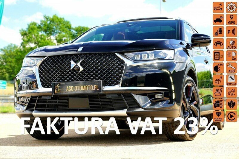 Czarny (metalik) Używany 2019 DS Automobiles DS7 Crossback SUV | 132 276 zł (Drogi) - Obraz 1/4