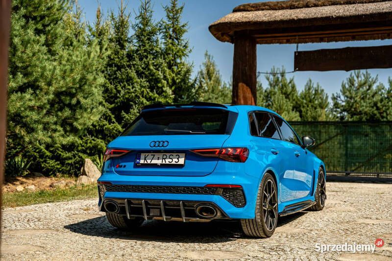 Niebieski Używany 2022 Audi RS3 Design Hatchback | 269 999 zł (Drogi) - Obraz 1/4