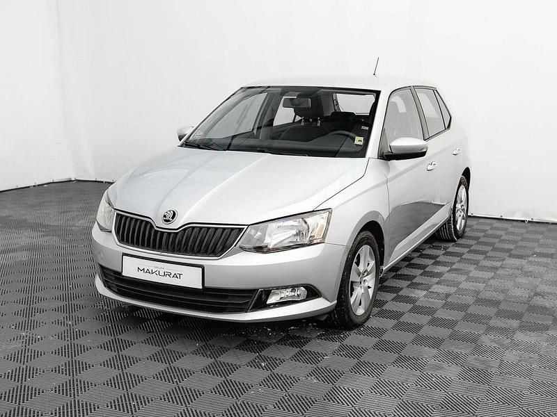 Używany Skoda Fabia 95 KM (69 kW) 2018 Srebrny (metalik) Hatchback