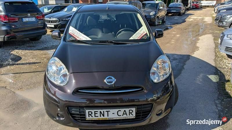 Używany Nissan Micra 81 KM (59 kW) 2012 Fioletowy (metalik) Hatchback