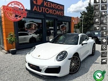 Biały Używany 2018 Porsche 991 Coupe | 398 888 zł - Obraz 1/4