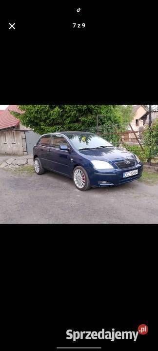 Używany Toyota Corolla 97 KM (71 kW) 2002 Niebieski