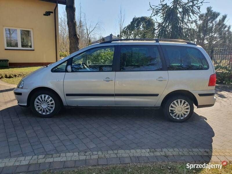 Używany Seat Alhambra 2002 Srebrny Minivan